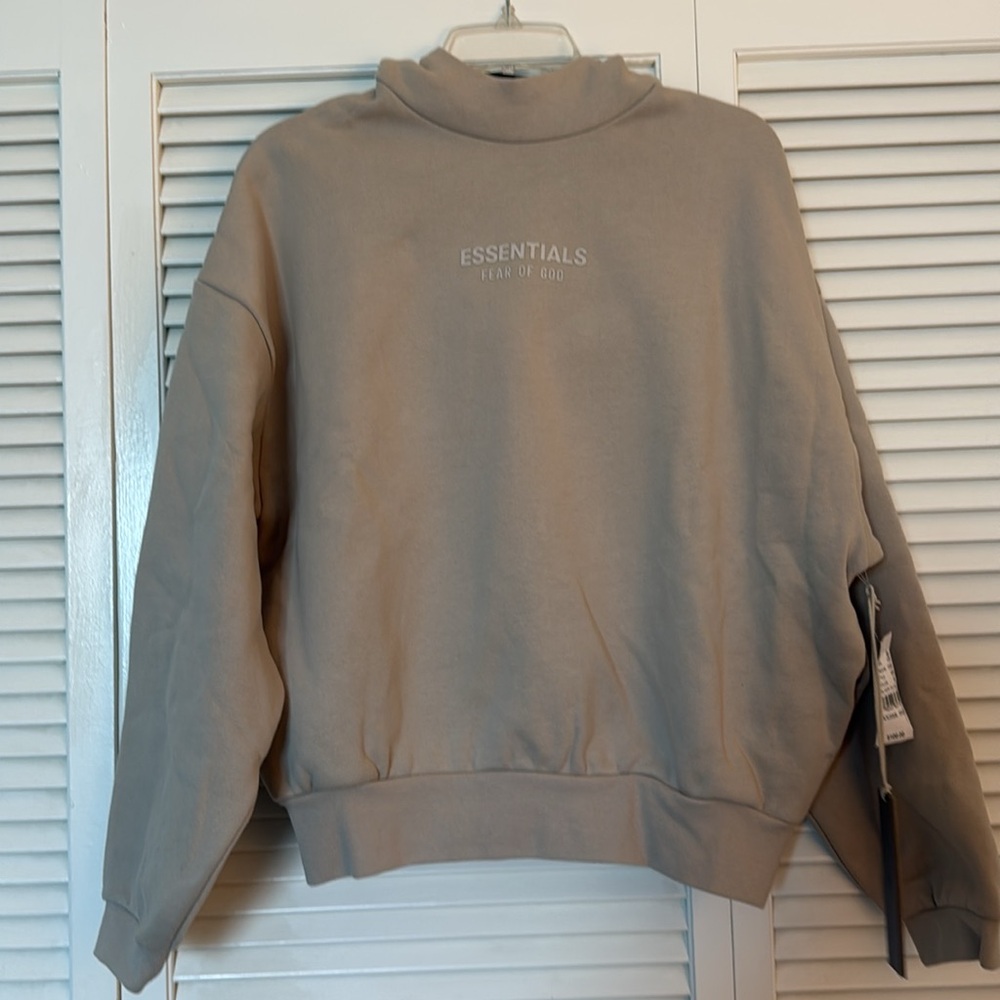 Fear of God Essentials Silver Cloud Hoodie